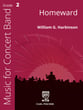 Homeward Concert Band sheet music cover